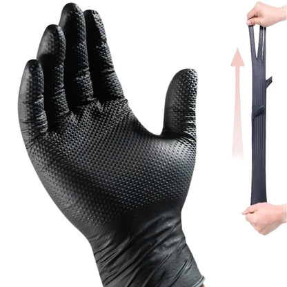 Premium Orange Nitrile Work Gloves™