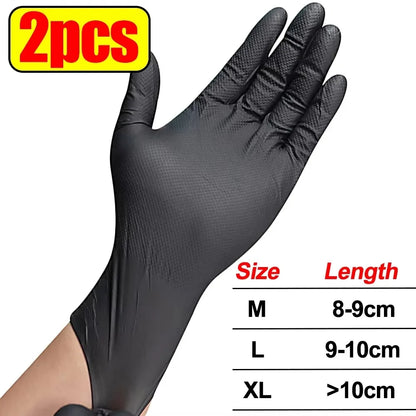 Premium Orange Nitrile Work Gloves™