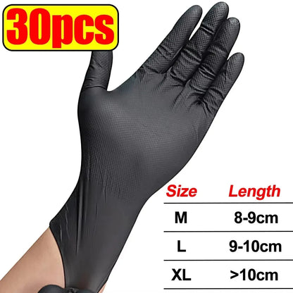 Premium Orange Nitrile Work Gloves™